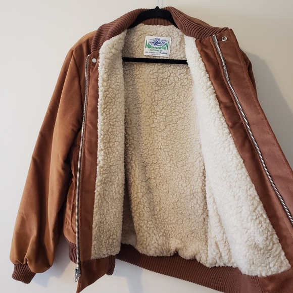 Vintage Mountain High Outerwear Pebbles American Jac Ultra Suede Zip Up Jacket L - Picture 3 of 15